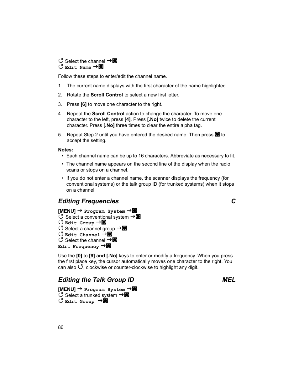 Uniden BCD996T User Manual | Page 86 / 152