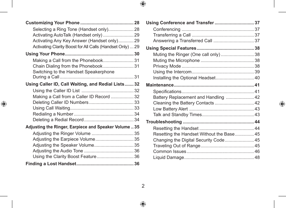 Uniden WDSS 5315 User Manual | Page 3 / 56