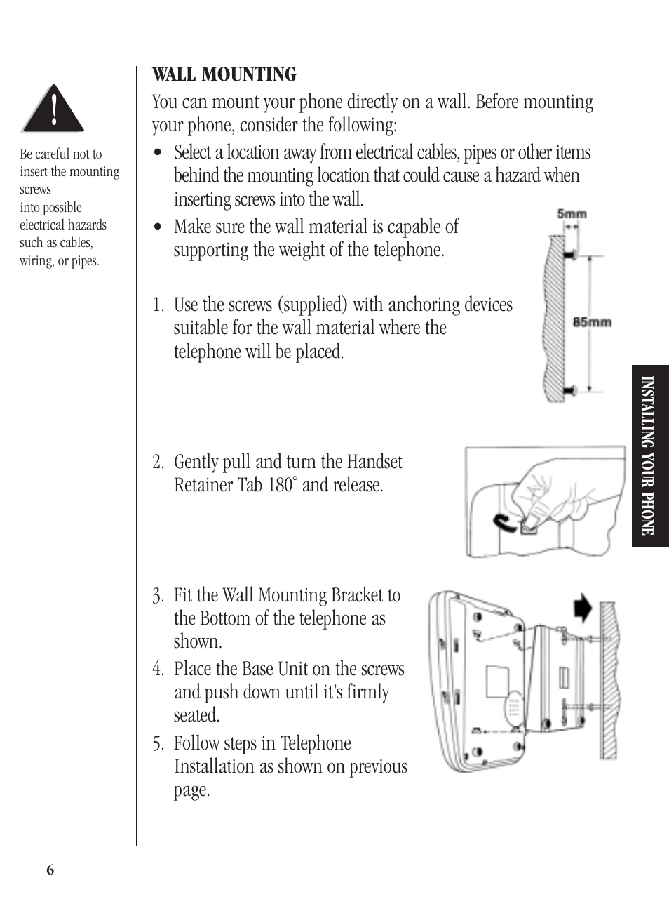 Uniden FP104 User Manual | Page 9 / 20
