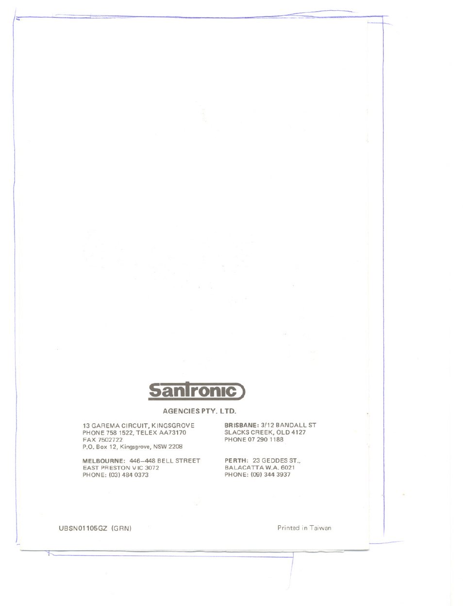 Banlromc i | Uniden UBC 175xL User Manual | Page 14 / 14