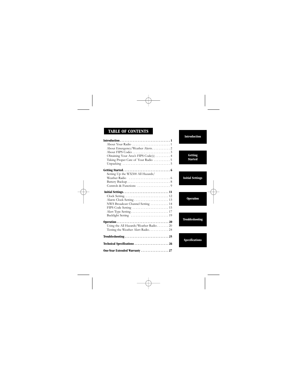 Uniden Radio User Manual | Page 3 / 32