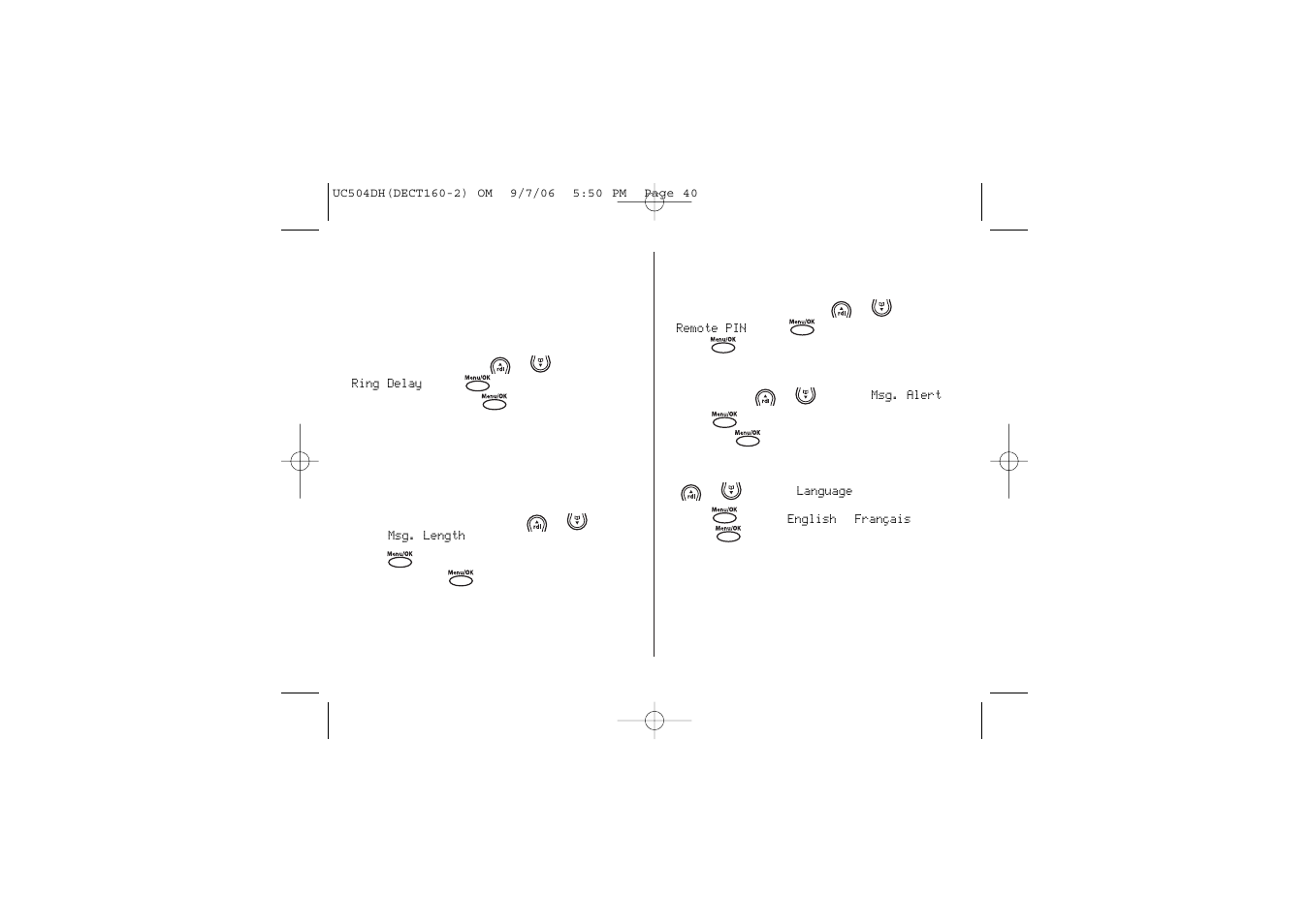 Uniden DECT160 User Manual | Page 41 / 56