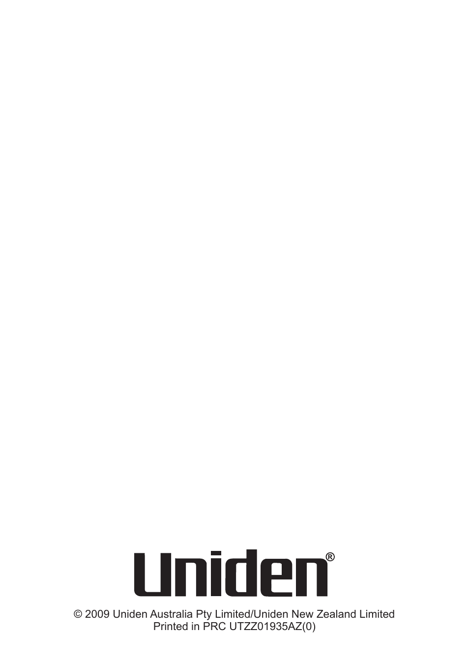 Uniden uh078sx User Manual | Page 32 / 32