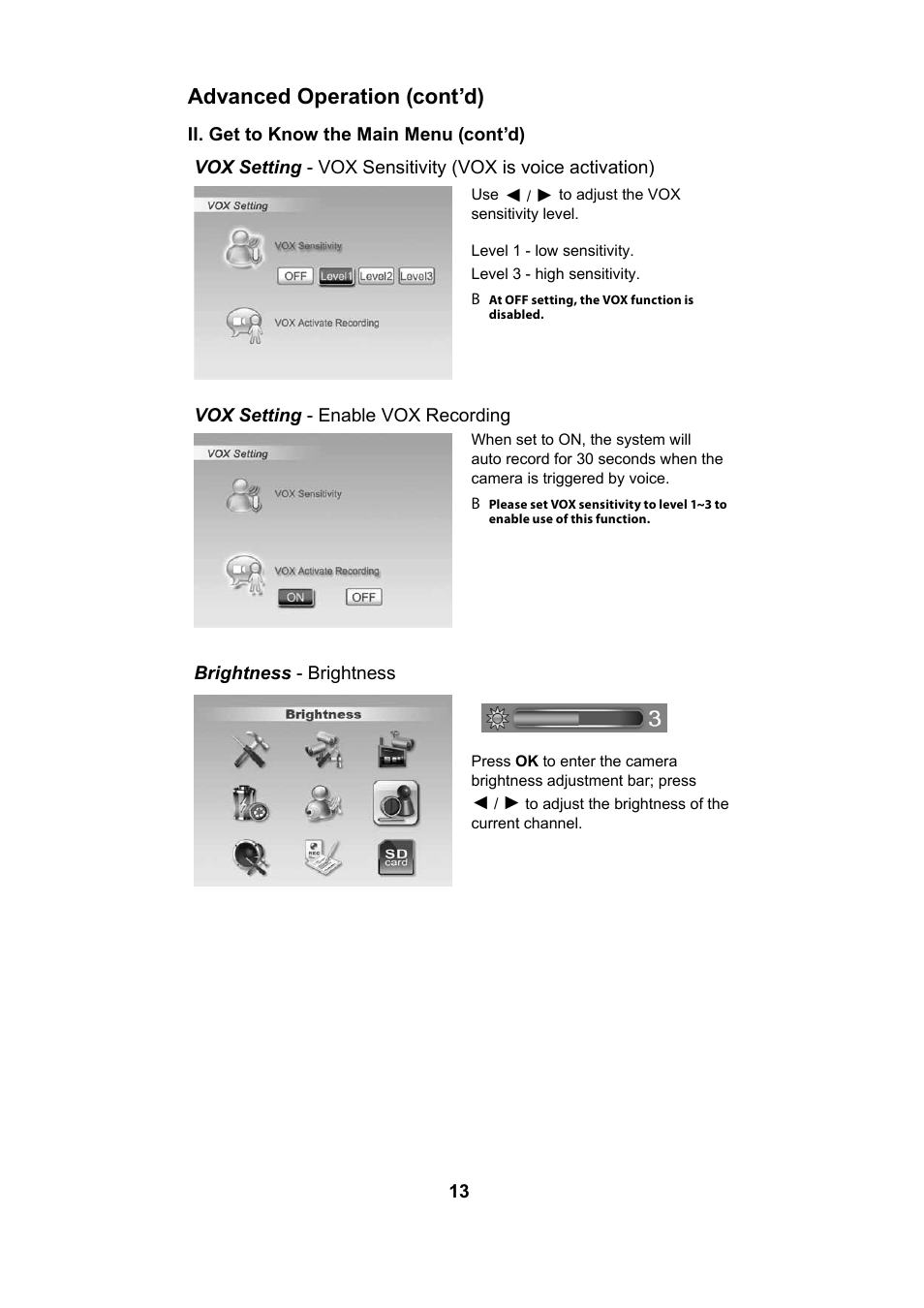 Advanced operation (cont’d) | Uniden UBW2101 User Manual | Page 13 / 22