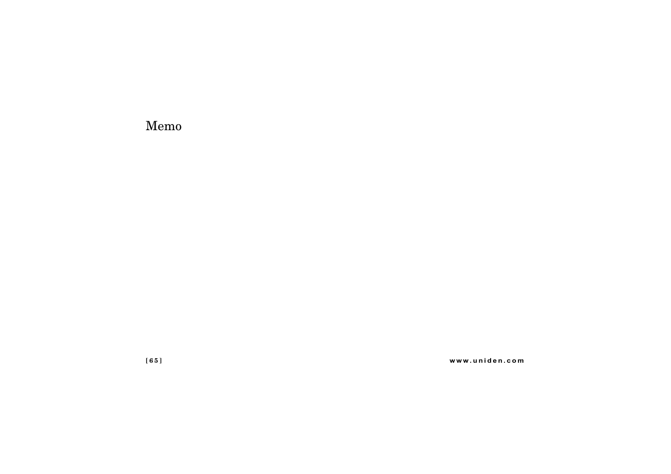Uniden CXAI 5198 User Manual | Page 66 / 68
