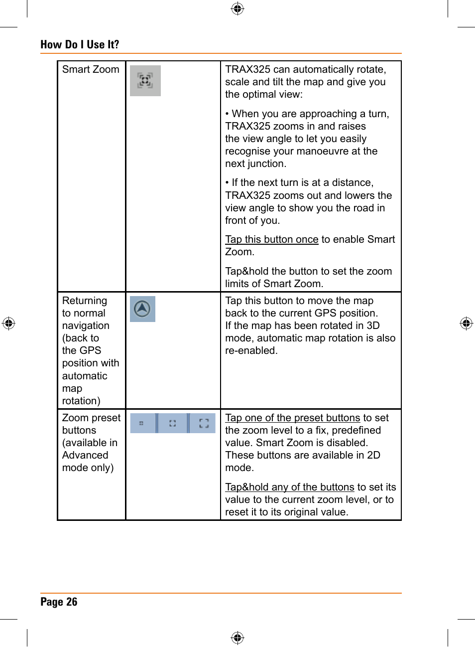 Uniden TRAX325 User Manual | Page 26 / 120