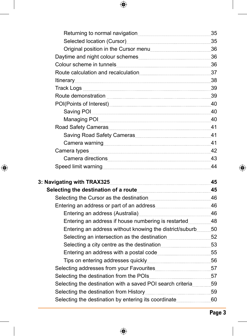 Uniden TRAX325 User Manual | Page 3 / 120