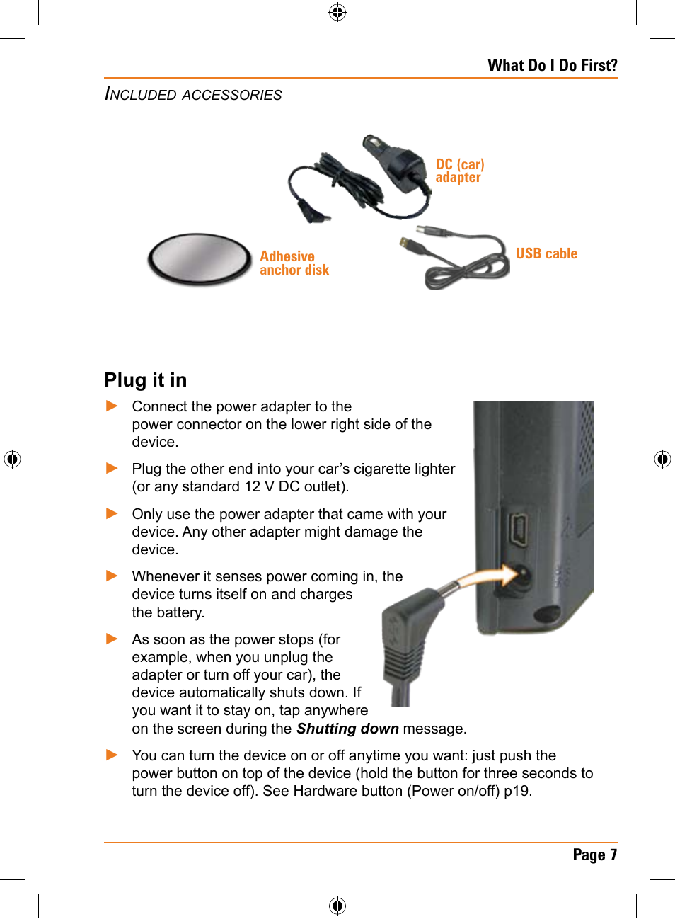 Plug it in | Uniden TRAX325 User Manual | Page 7 / 120