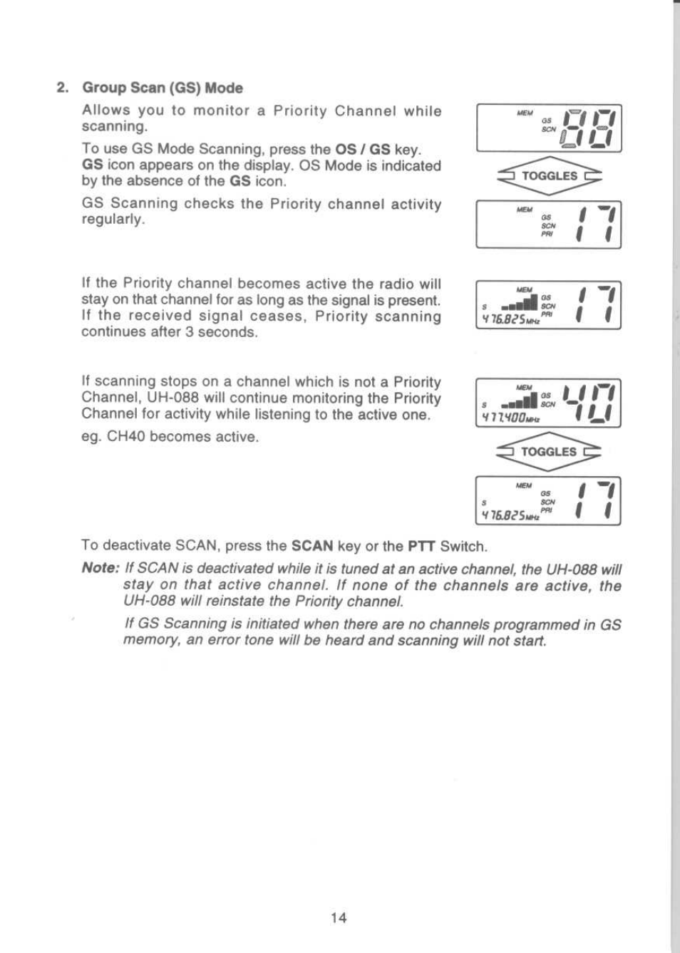 Uniden UH-088 User Manual | Page 15 / 32