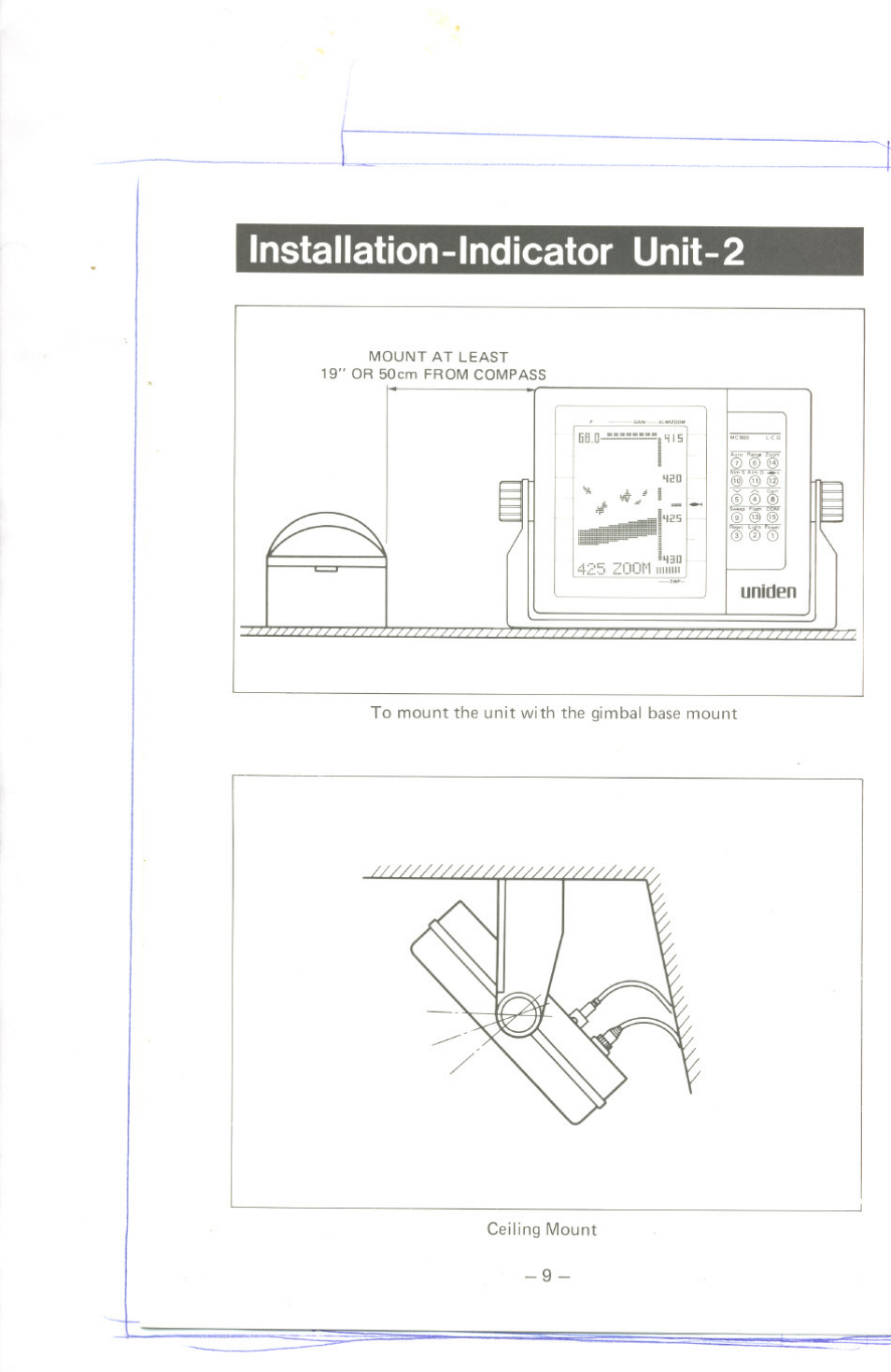 Uniden MC 800 User Manual | Page 12 / 42