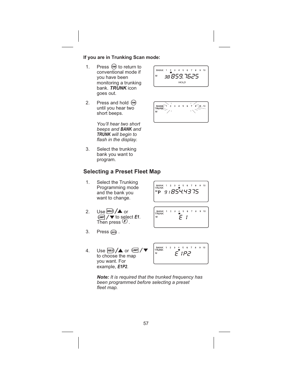 Charging the battery pack 12, Low battery indicator 12, Adapter safety feature 12 | Uniden BC245XLT User Manual | Page 61 / 90