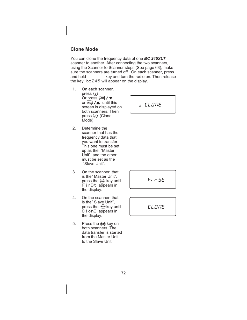 Changing the priority channel 27 | Uniden BC245XLT User Manual | Page 76 / 90