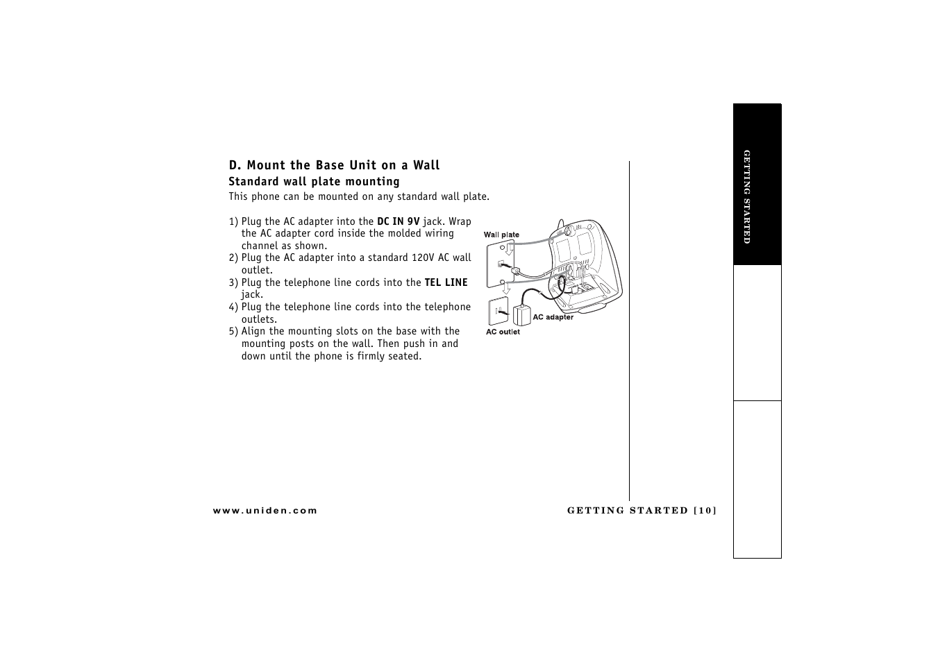 Uniden DCT 746M User Manual | Page 11 / 69