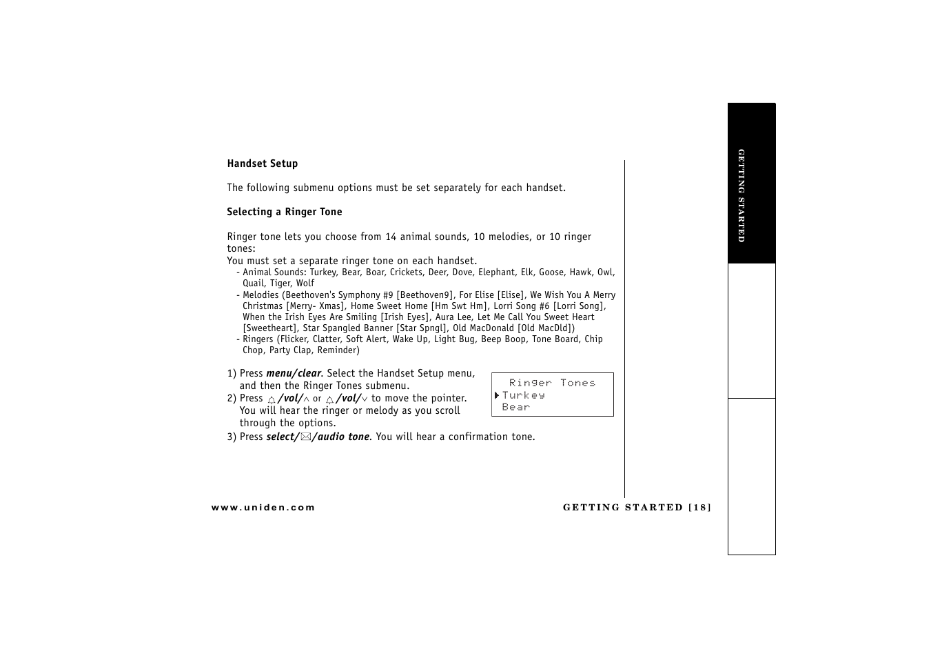 Uniden DCT 746M User Manual | Page 19 / 69