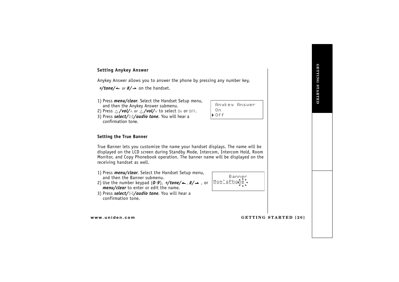 Uniden DCT 746M User Manual | Page 21 / 69