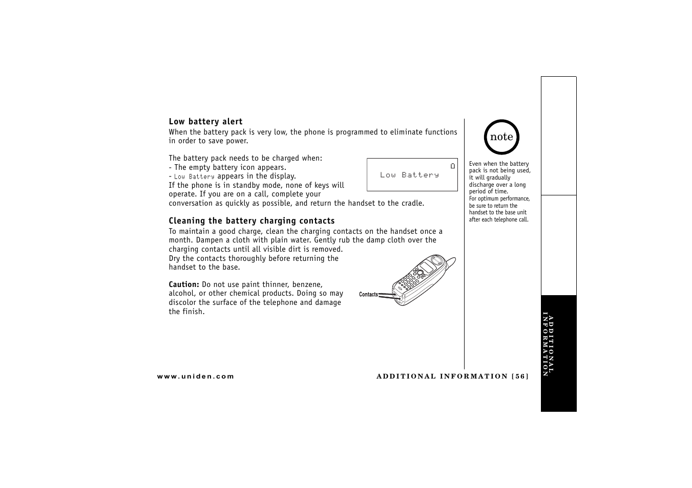 Uniden DCT 746M User Manual | Page 57 / 69