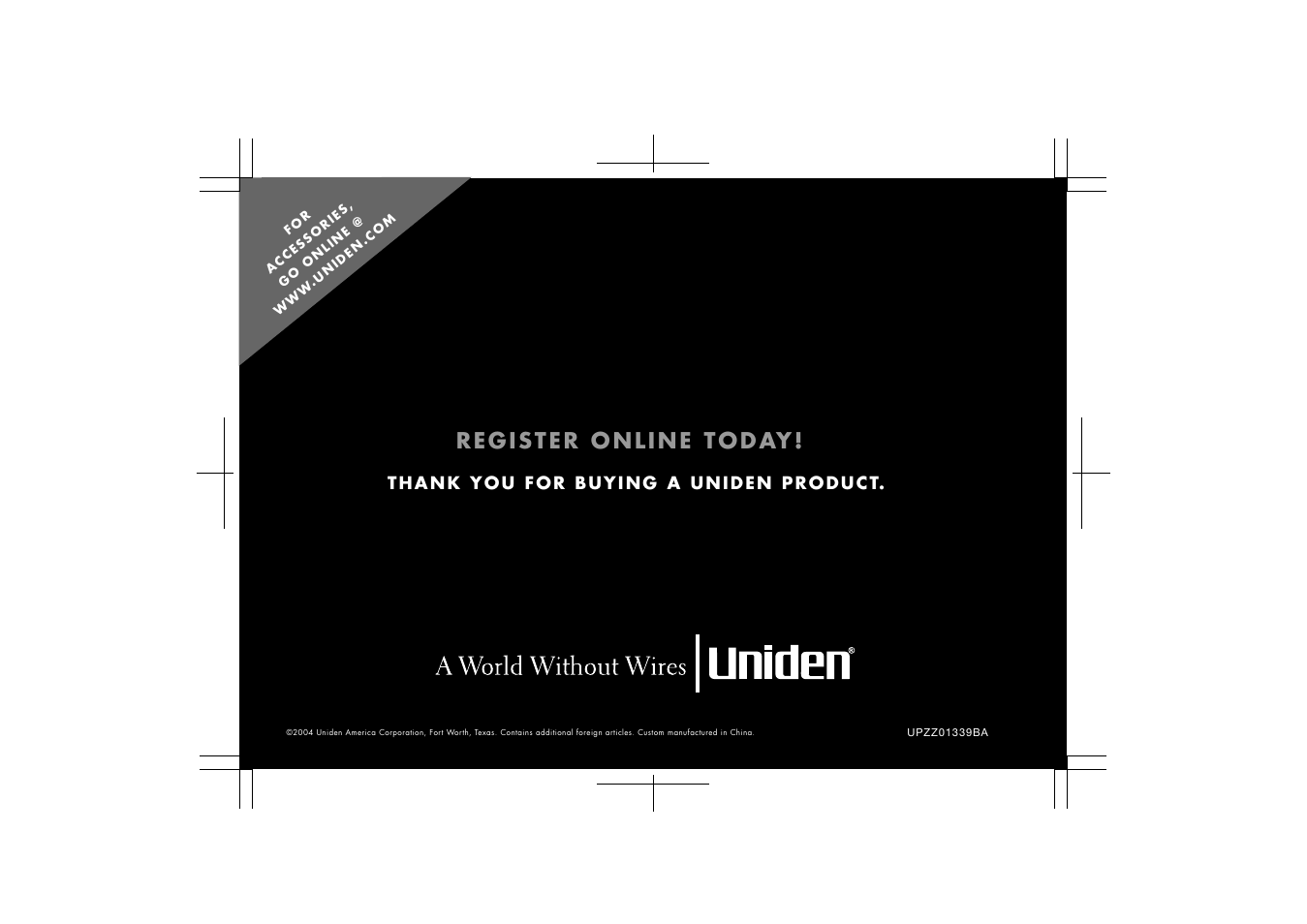 Uniden DCT 746M User Manual | Page 69 / 69