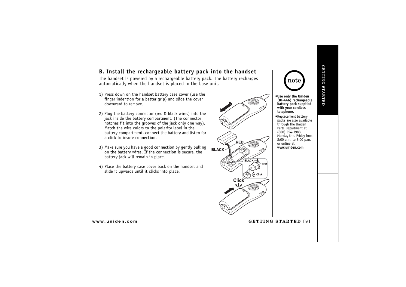Uniden DCT 746M User Manual | Page 9 / 69