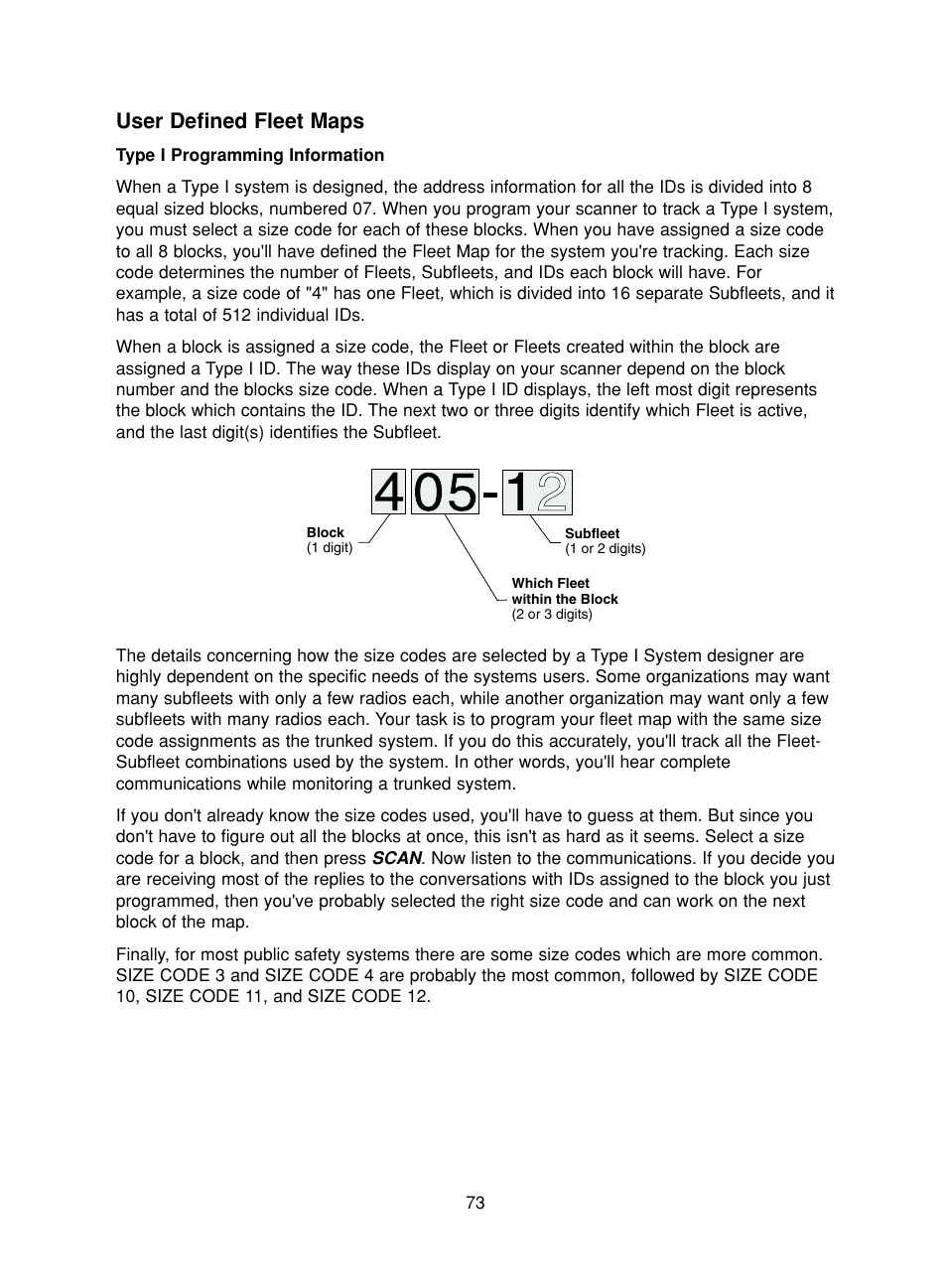 User defined fleet maps | Uniden BC780XLT User Manual | Page 81 / 92