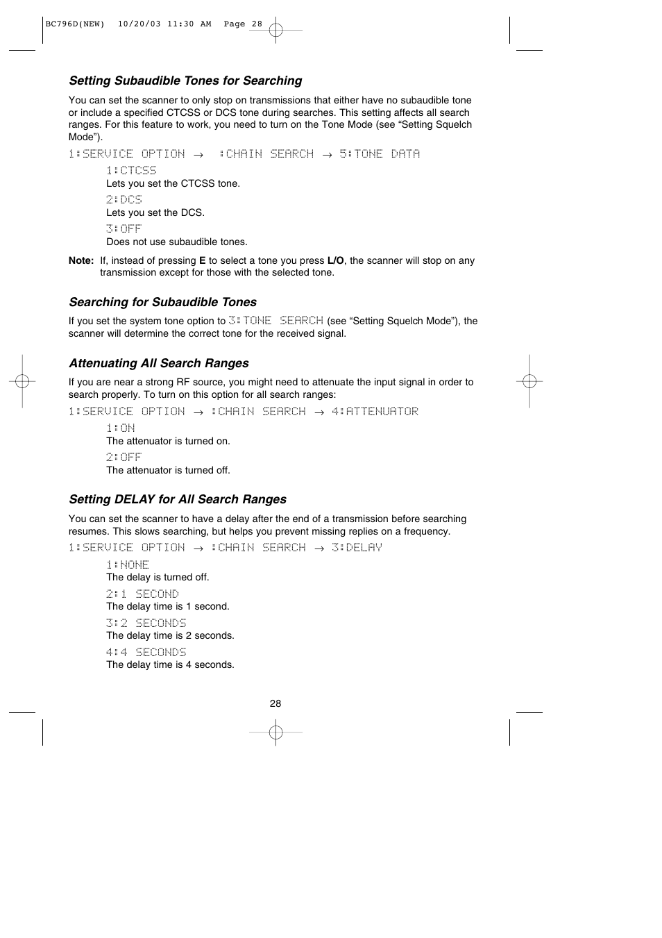 Uniden BC796D APC0 25 User Manual | Page 34 / 84