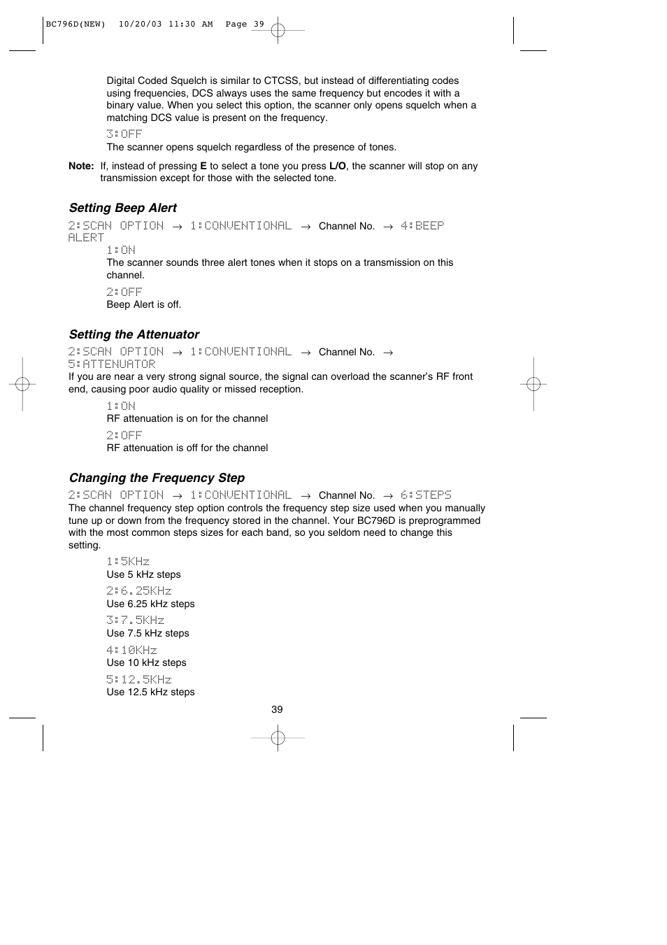 Uniden BC796D APC0 25 User Manual | Page 45 / 84