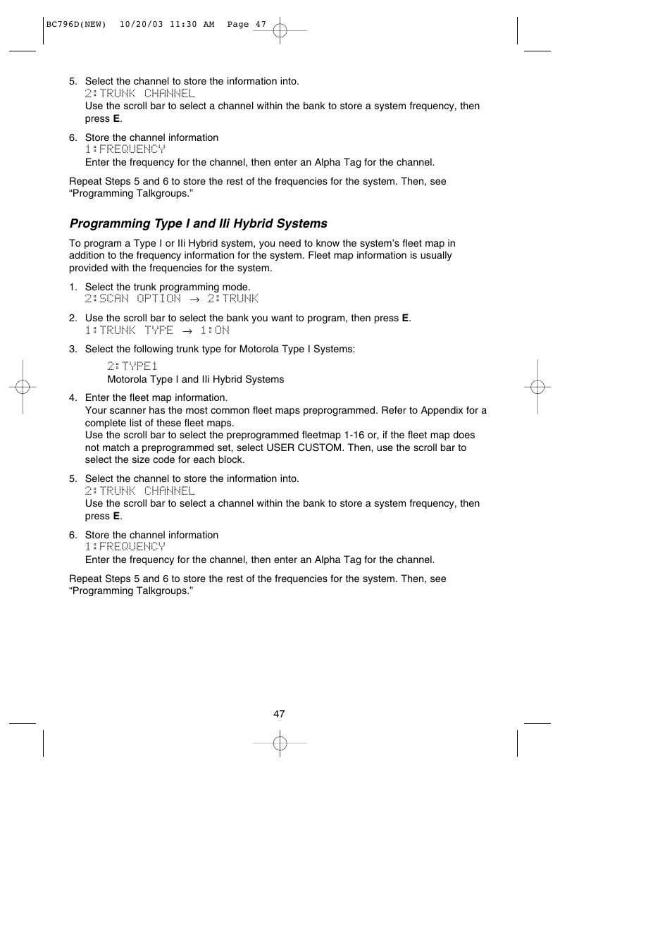 Uniden BC796D APC0 25 User Manual | Page 53 / 84