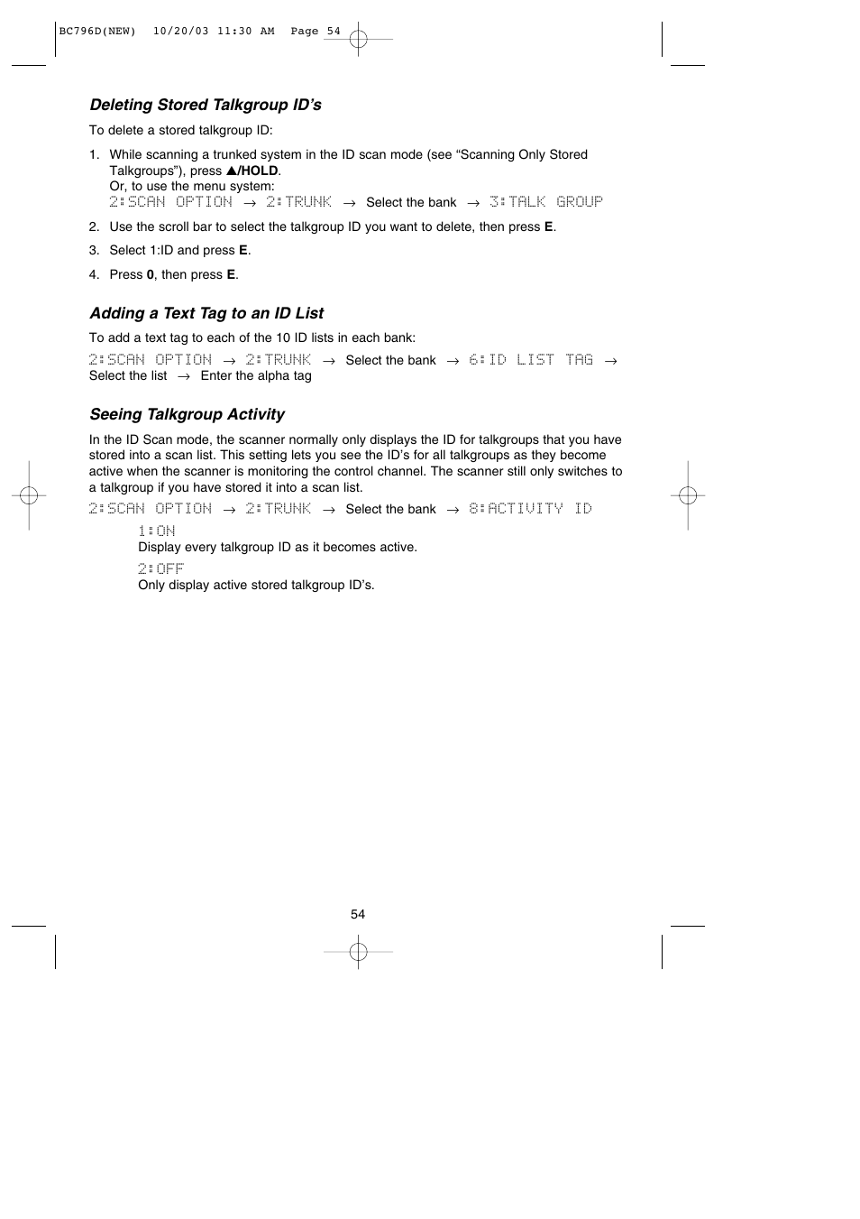 Uniden BC796D APC0 25 User Manual | Page 60 / 84