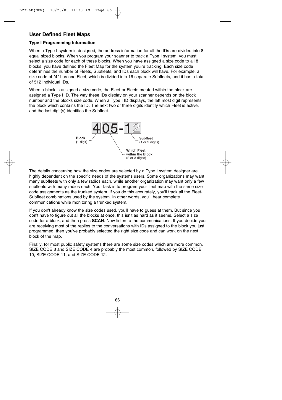 User defined fleet maps | Uniden BC796D APC0 25 User Manual | Page 72 / 84