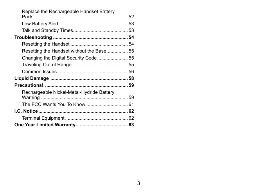 Uniden TWX977 User Manual | Page 4 / 68