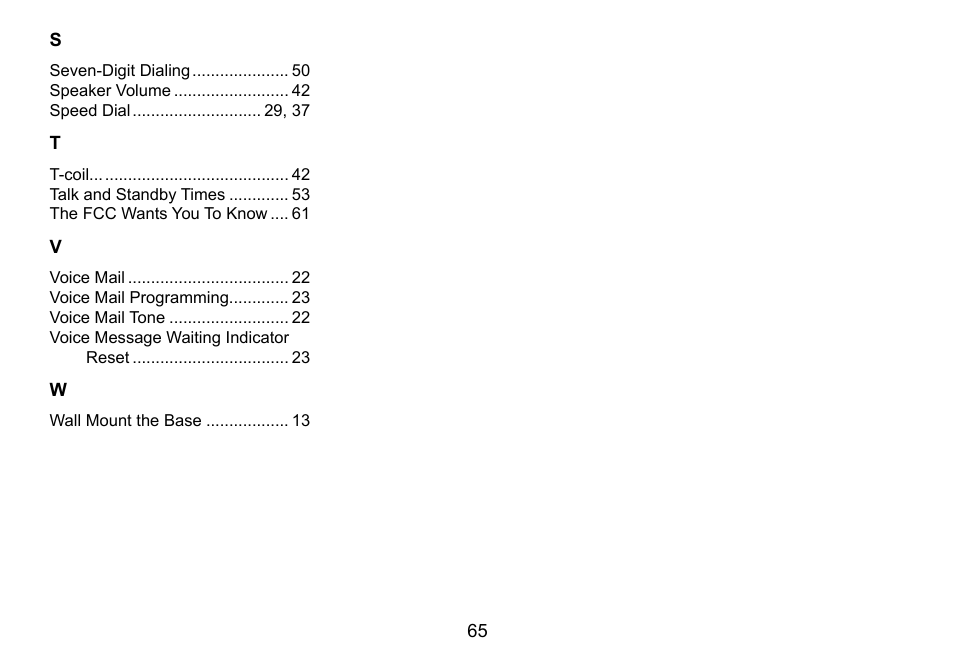 Uniden TWX977 User Manual | Page 66 / 68