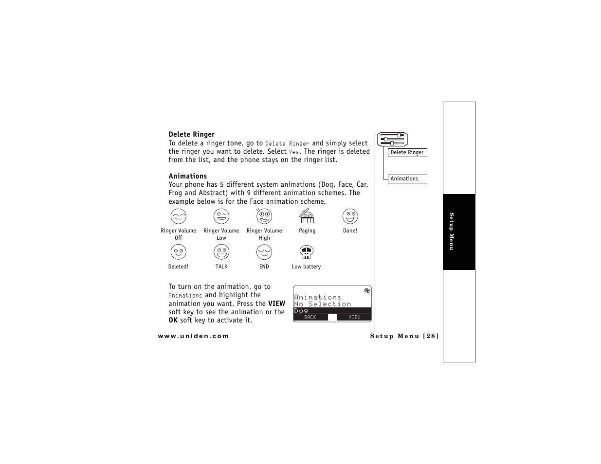 Uniden DMX 776 User Manual | Page 29 / 84