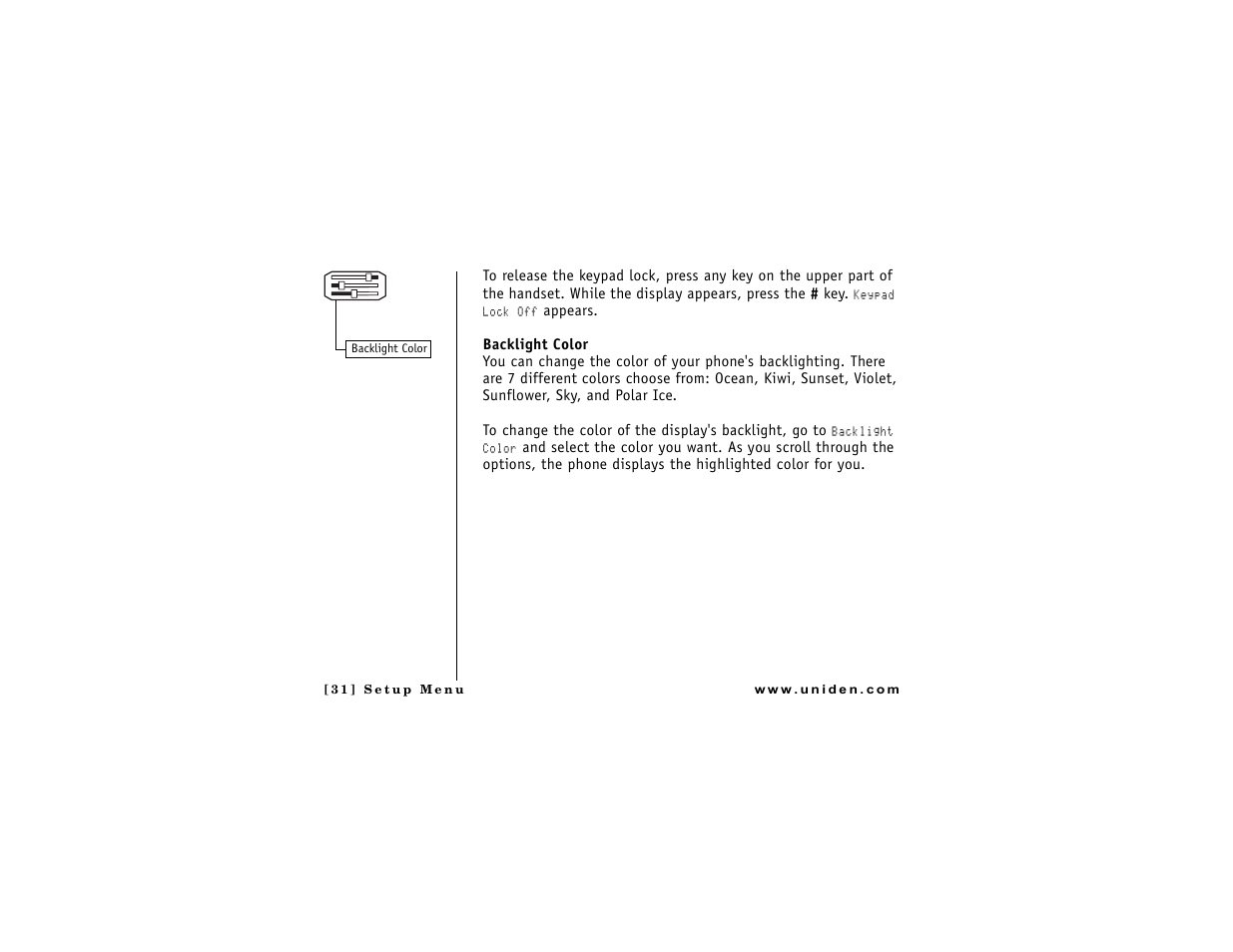 Uniden DMX 776 User Manual | Page 32 / 84