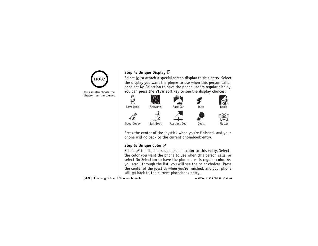 Uniden DMX 776 User Manual | Page 50 / 84
