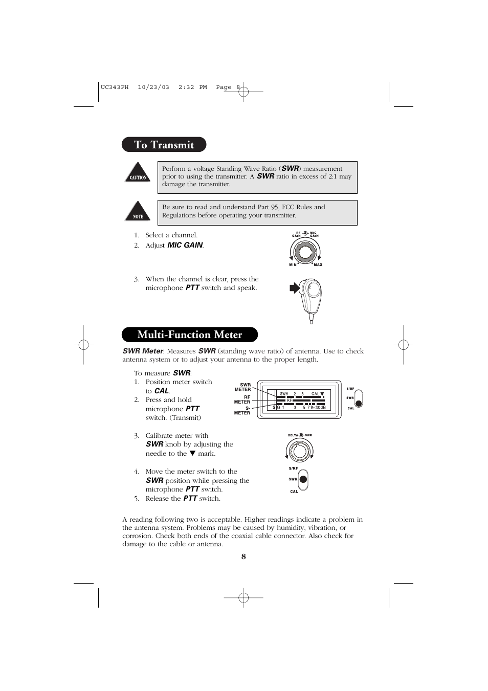 Uniden ELITE PC78 User Manual | Page 10 / 16