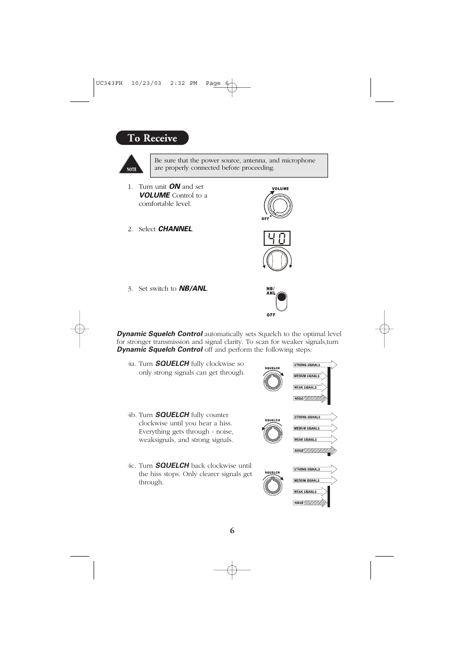 Uniden ELITE PC78 User Manual | Page 8 / 16