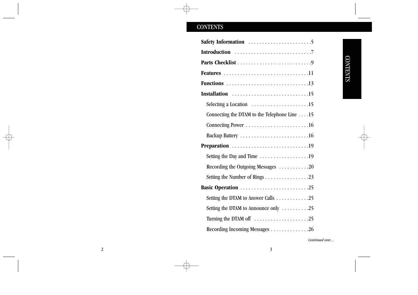 Uniden 7100A User Manual | Page 2 / 21
