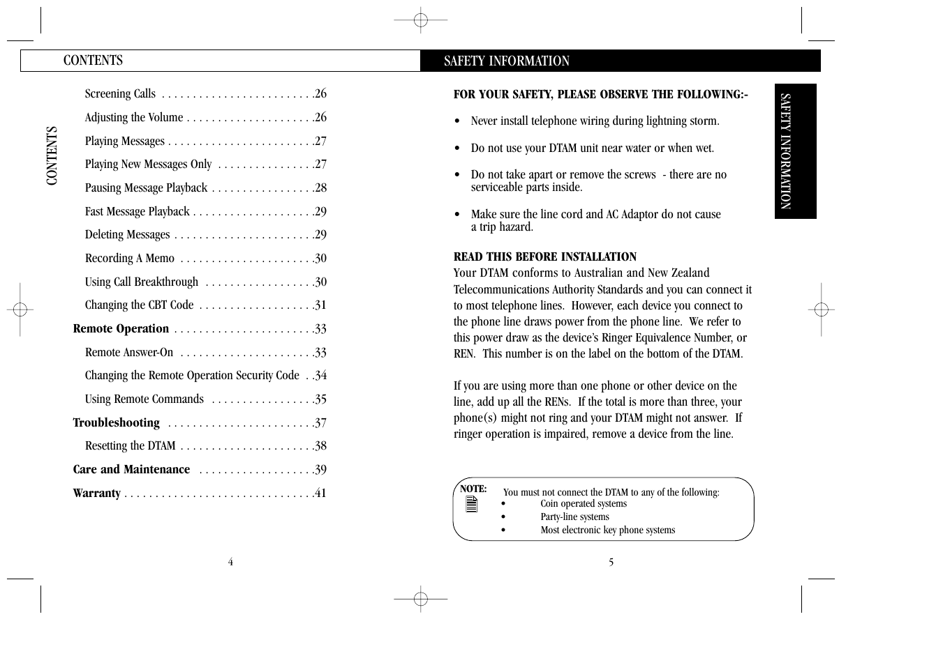 Safety information, For your safety, please observe the following, Read this before installation | Uniden 7100A User Manual | Page 3 / 21