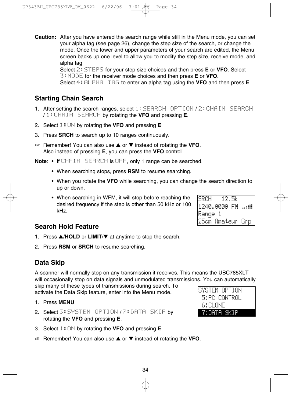 Uniden UBC785XLT User Manual | Page 38 / 60
