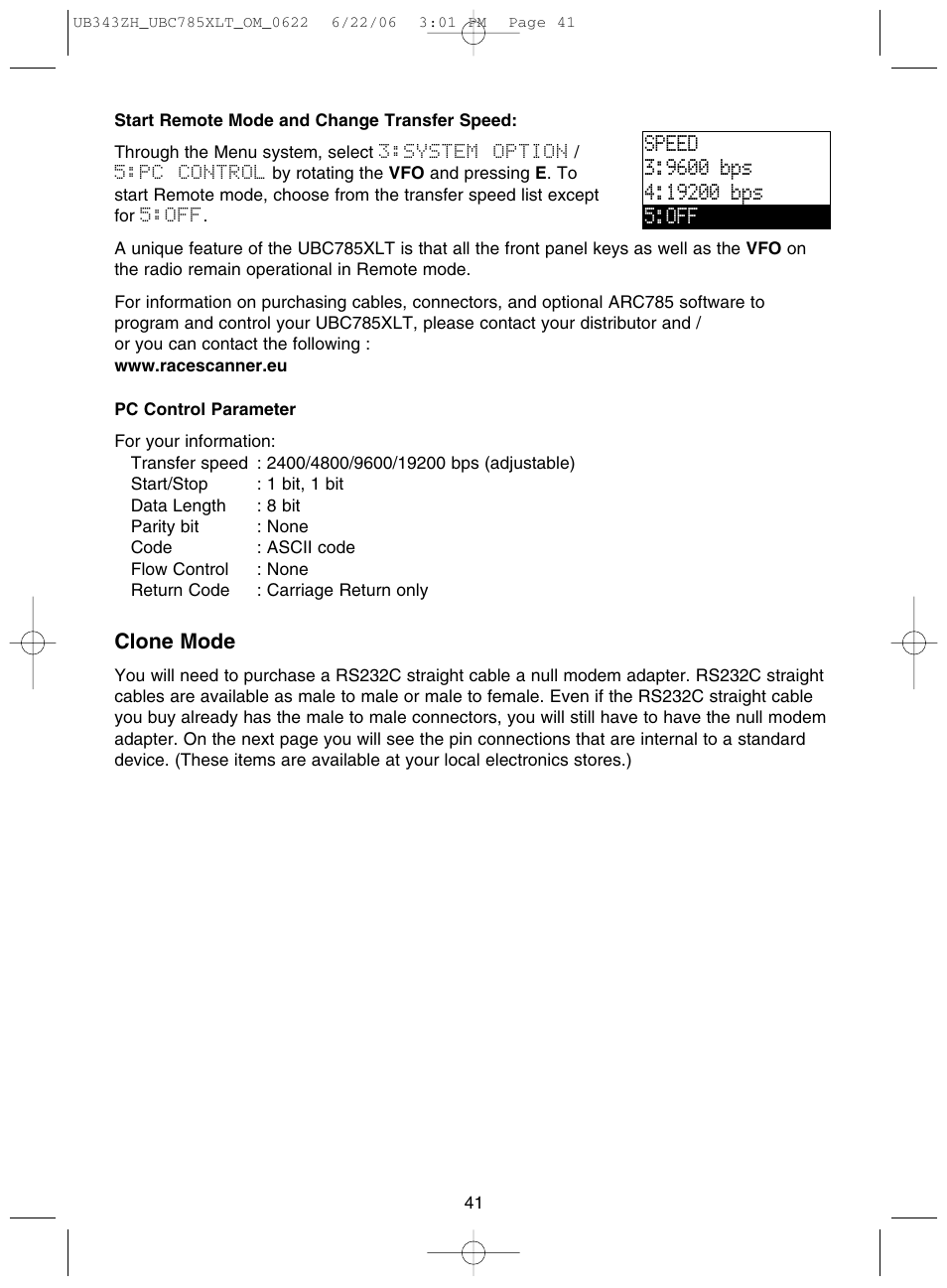 Uniden UBC785XLT User Manual | Page 45 / 60