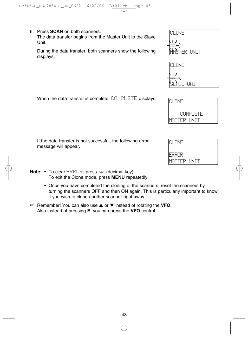Uniden UBC785XLT User Manual | Page 47 / 60