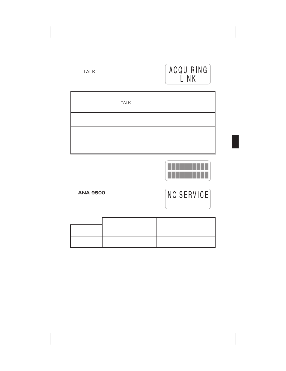 Using the handset | Uniden ANA 9500 User Manual | Page 20 / 37