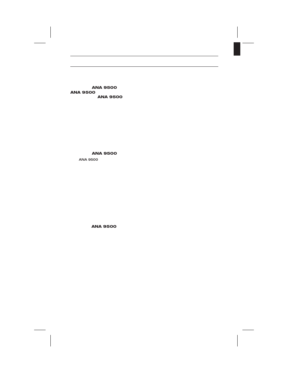 Uniden ANA 9500 User Manual | Page 6 / 37