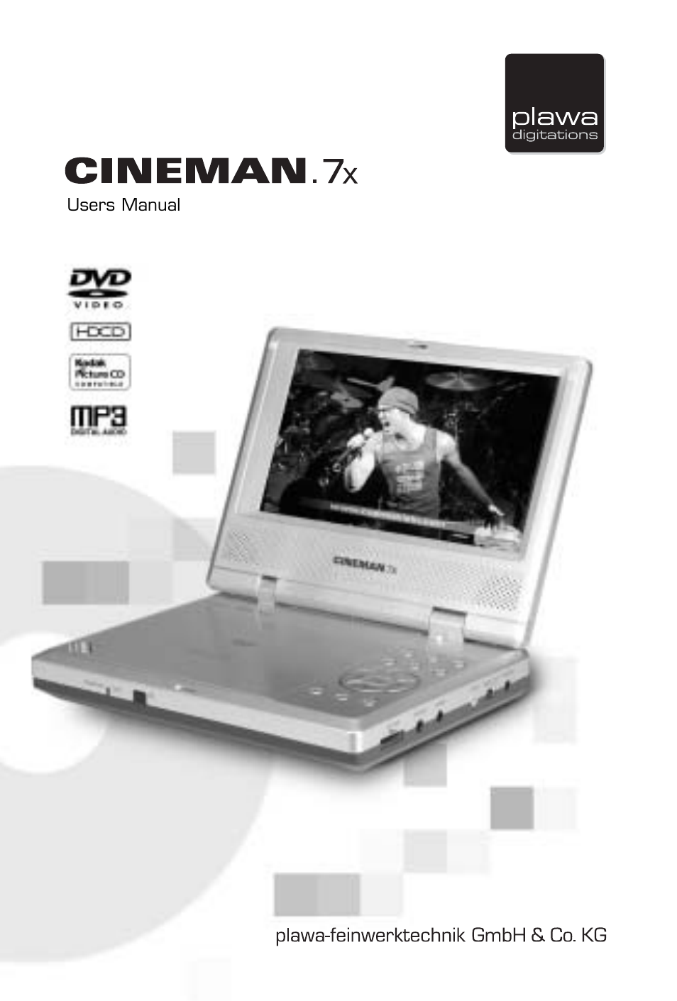 plawa-feinwerktechnik GmbH & Co.KG CINEMAN 7x User Manual | 42 pages