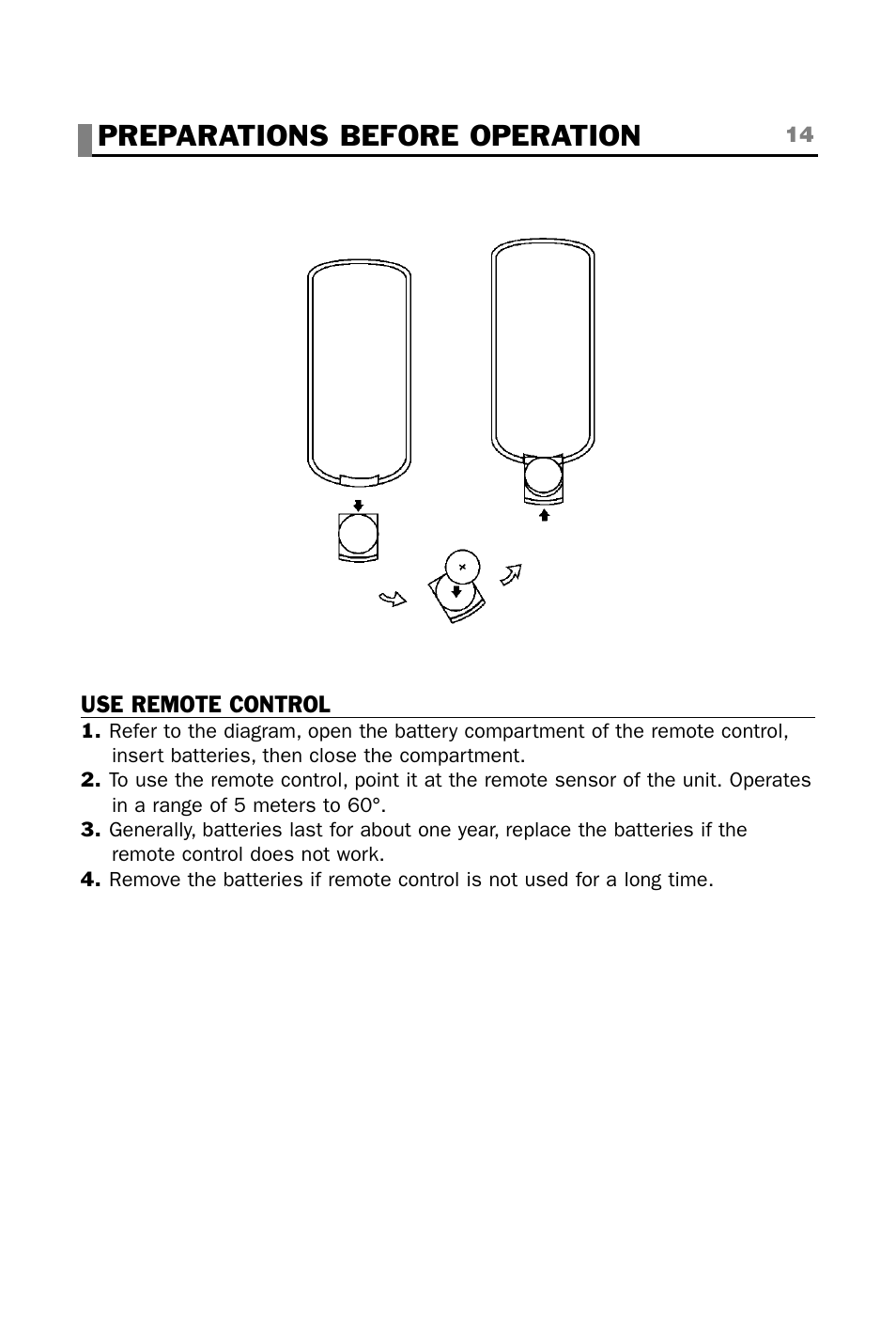 Preparations before operation | plawa-feinwerktechnik GmbH & Co.KG CINEMAN 7x User Manual | Page 14 / 42