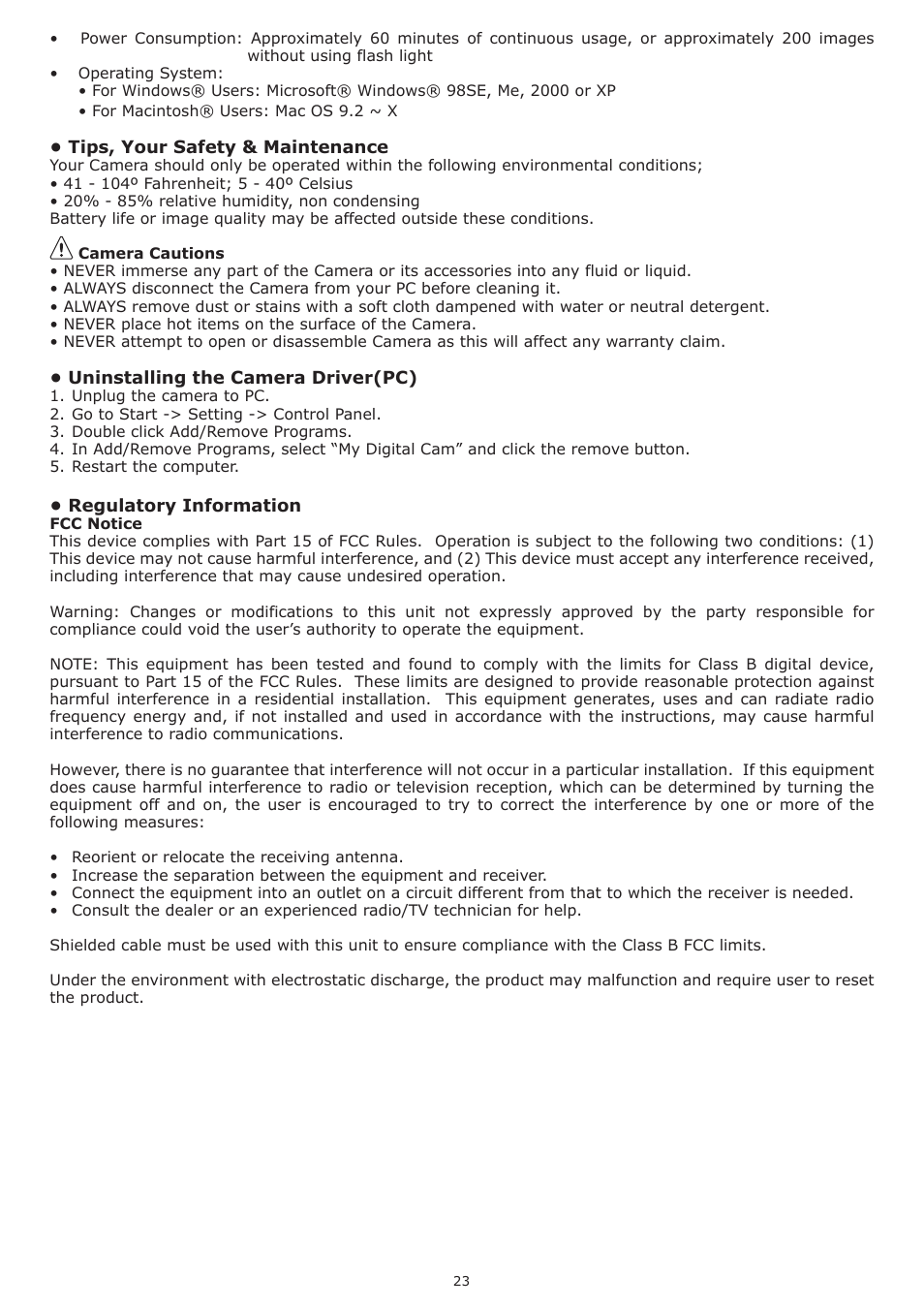 plawa-feinwerktechnik GmbH & Co.KG Spypen Nox 1.3 User Manual | Page 23 / 24