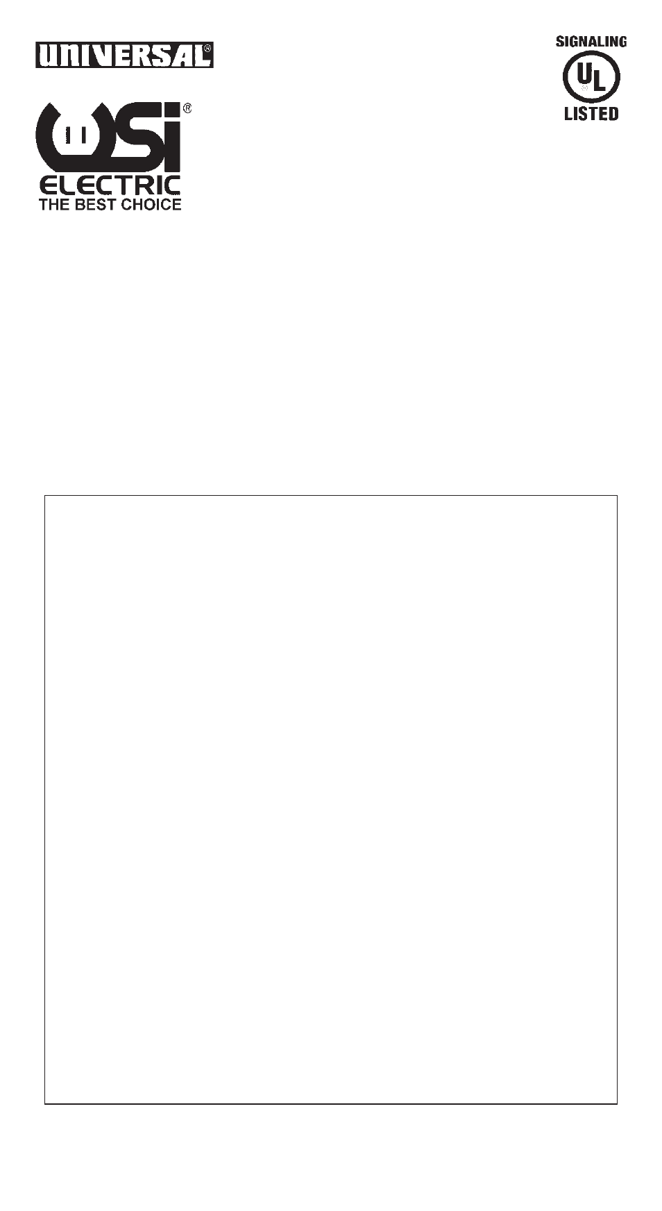 Universal Security Instruments 976 User Manual | 9 pages