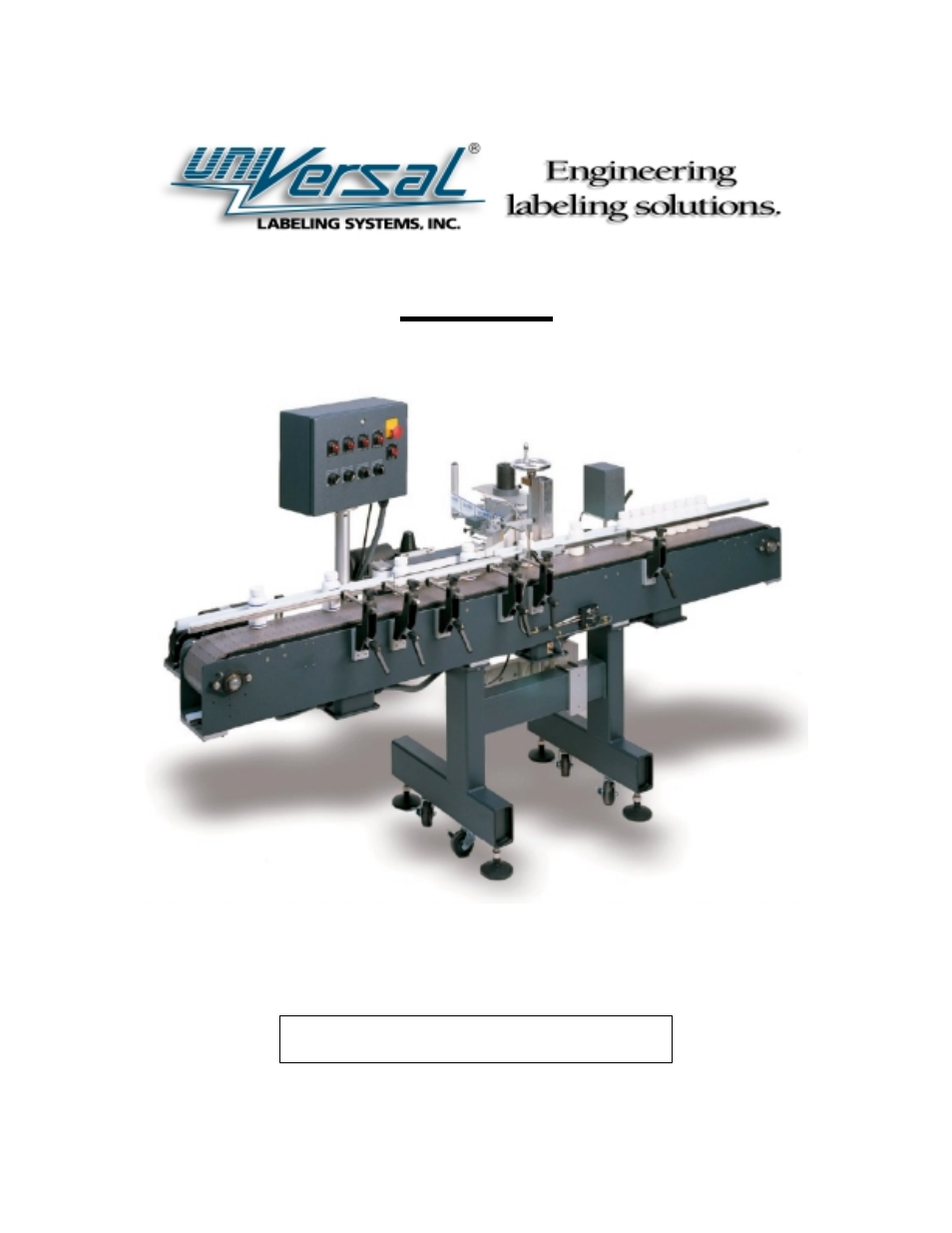 Universal Scheu Company R-320 User Manual | 23 pages