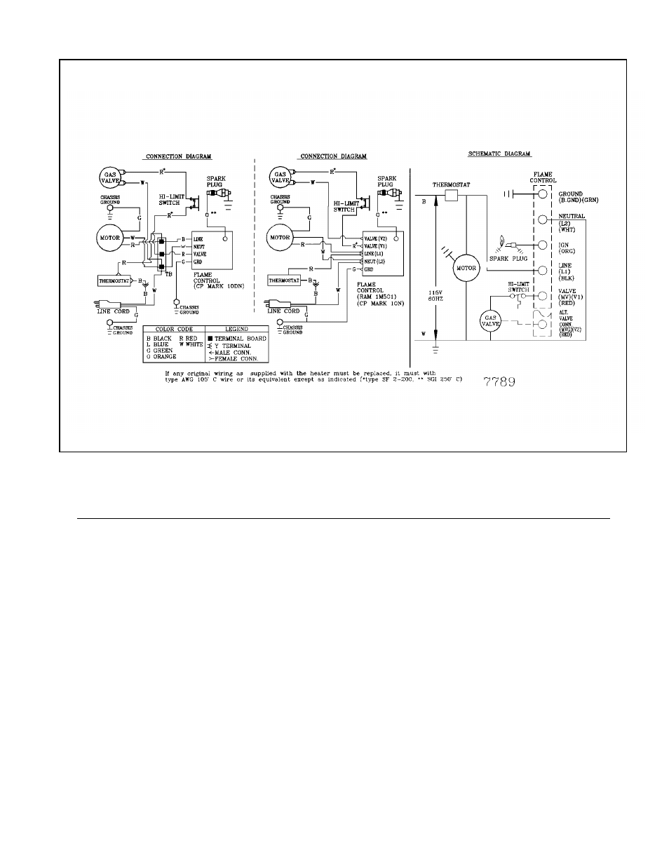 Wiring diagram wiring chart | Universal Scheu Company SPC-150T User Manual | Page 5 / 6