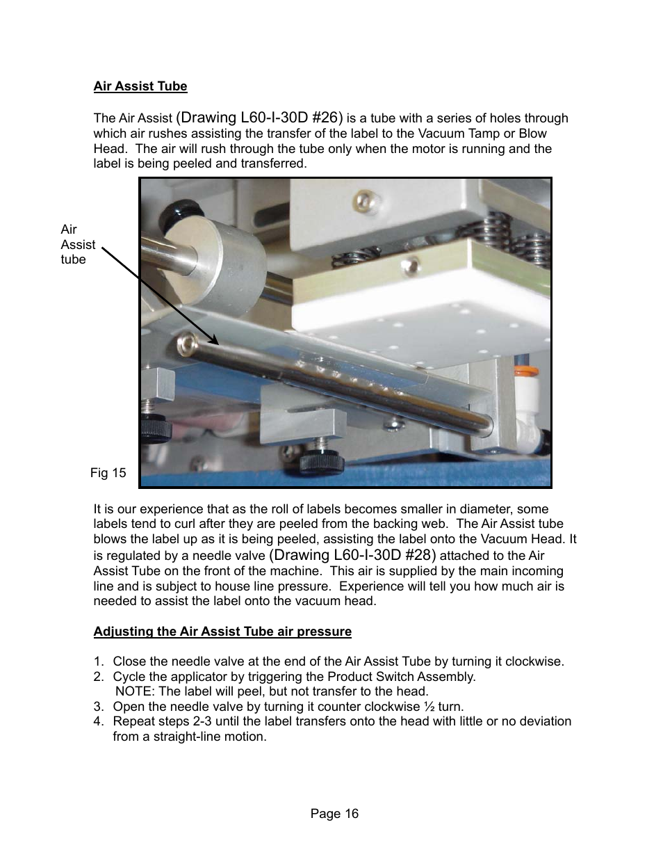 Universal Scheu Company L60 User Manual | Page 16 / 70