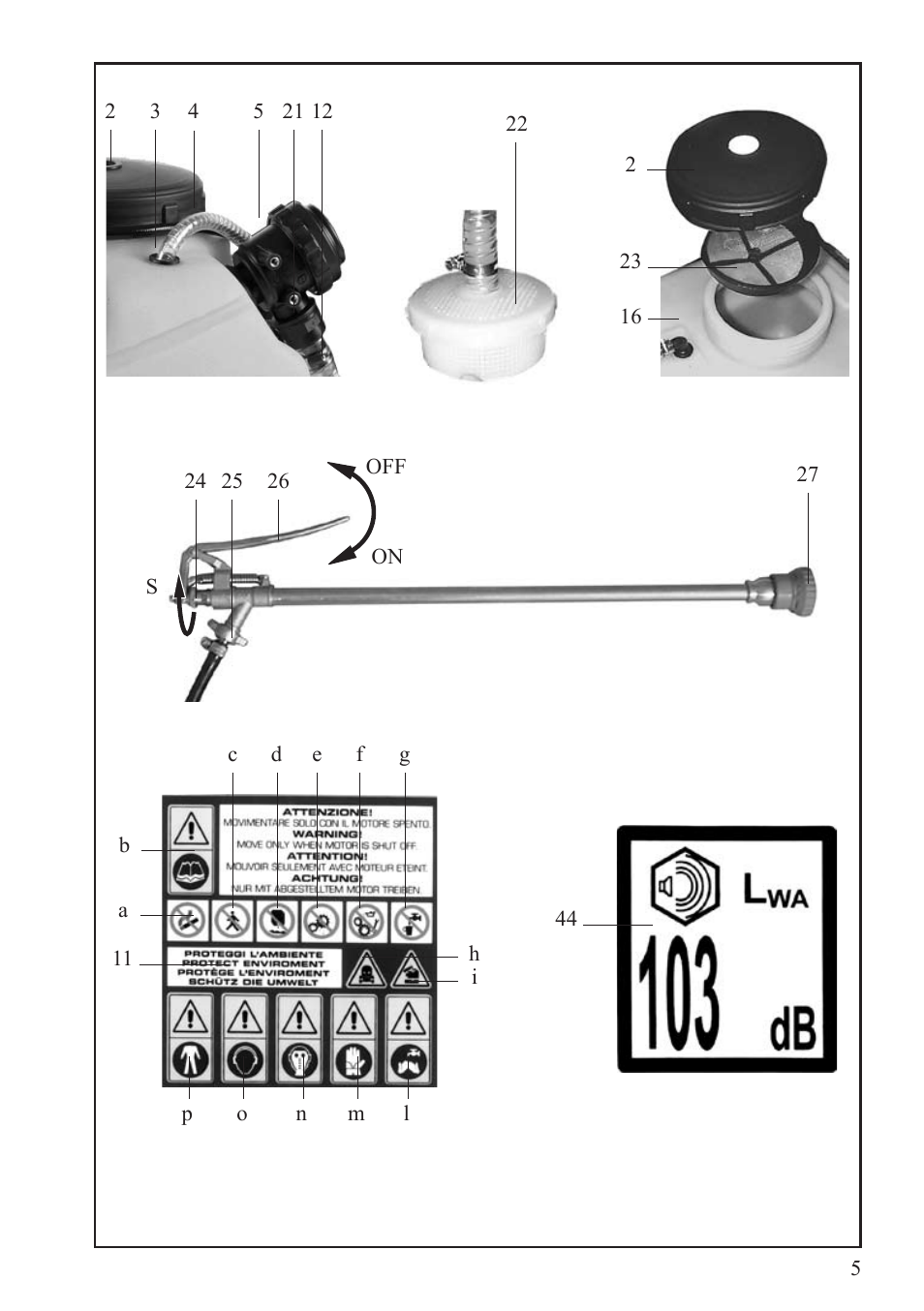 Unigreen Trolleys and Barrows User Manual | Page 5 / 28